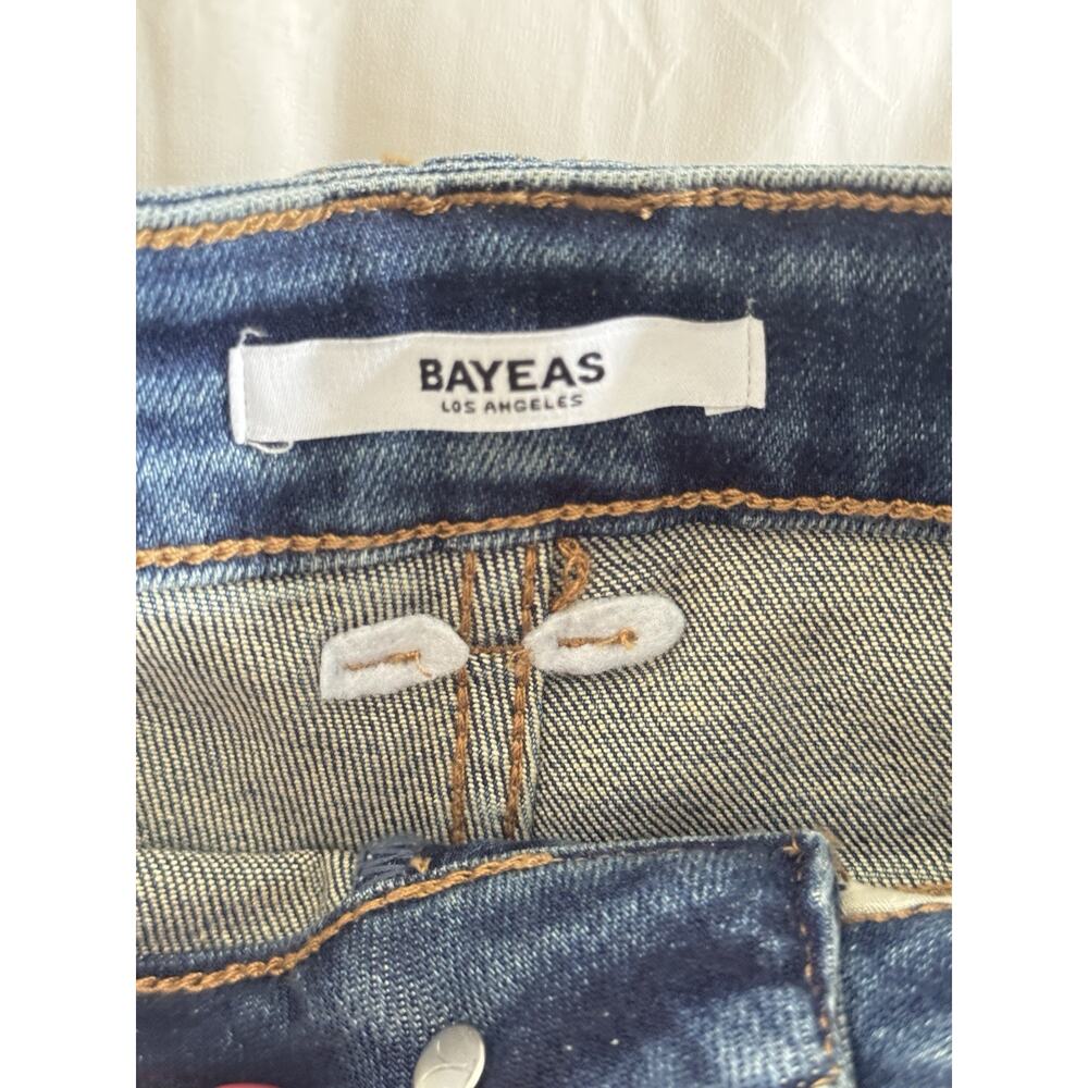 Bayeas NWT High Rise Vintage Straight Denim Jeans Nordstrom 27 x 30 - Picture 5 of 11